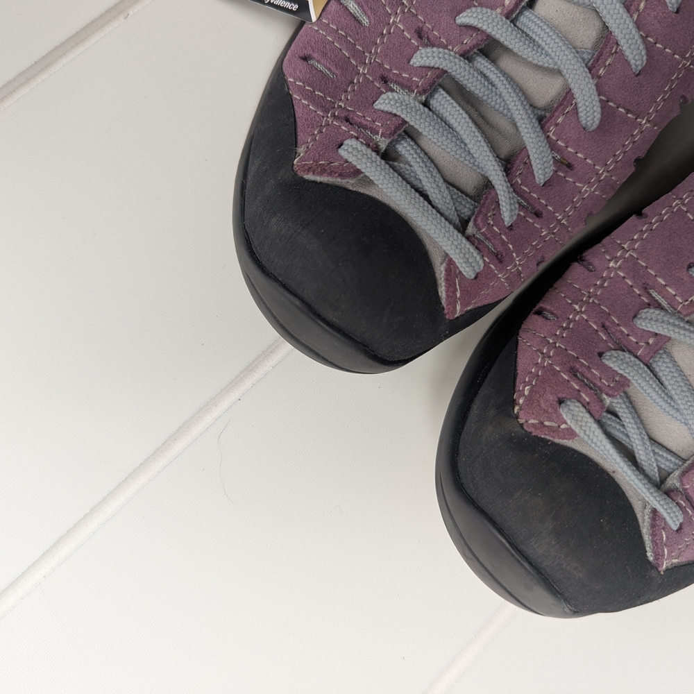 Asolo Women's Plum and Gray Lace-Up Hiking Boots - Picture 2 of 4